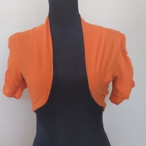 Navy Blue Women's Bolero Shrug Cardigan (bx#4)